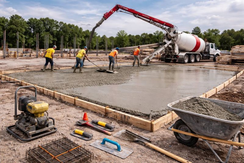 Commercial Slab Construction in Lakeland, FL