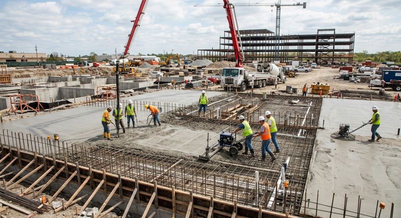 Commercial Slab Installation in Cape Coral, FL