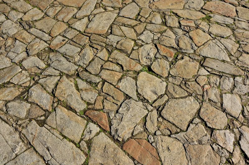 Natural Stone Paver Path